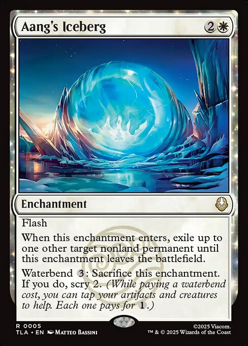 Aang's Iceberg - 5 Foil - MTG: Avatar The Last Airbender (TLA)