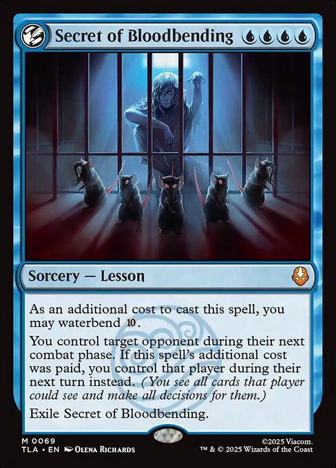 Secret of Bloodbending - 69 Foil - MTG: Avatar The Last Airbender (TLA)