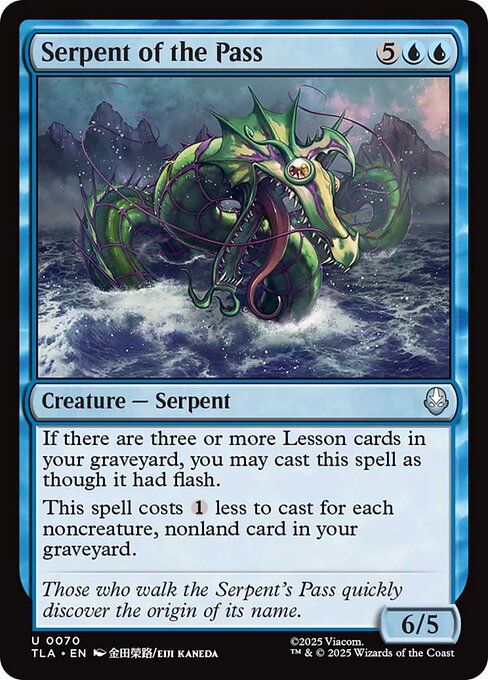 Serpent of the Pass - 70 - MTG: Avatar The Last Airbender (TLA)