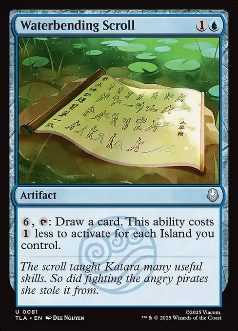 Waterbending Scroll - 81 - MTG: Avatar The Last Airbender (TLA)