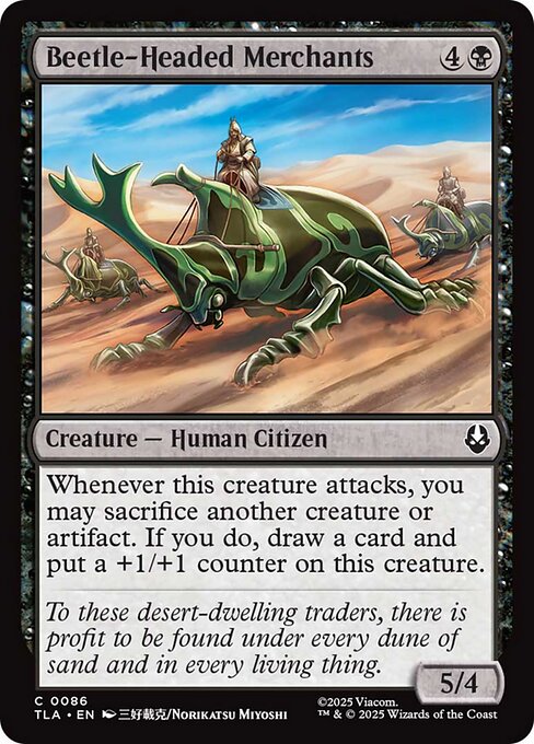 Beetle-Headed Merchants - 86 Foil - MTG: Avatar The Last Airbender (TLA)