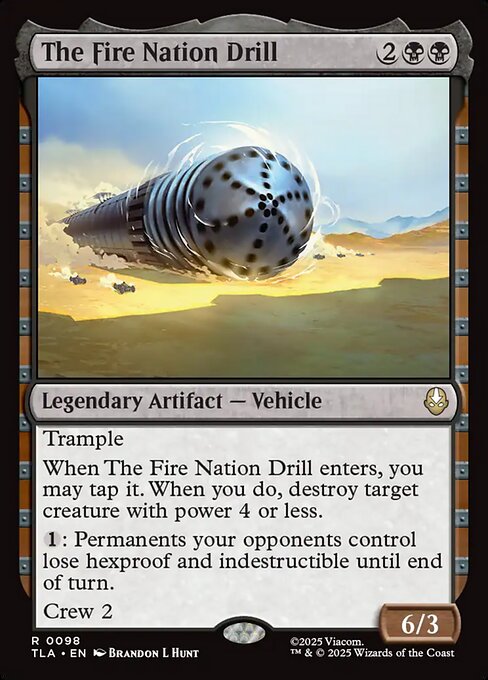 The Fire Nation Drill - 98 - MTG: Avatar The Last Airbender (TLA)