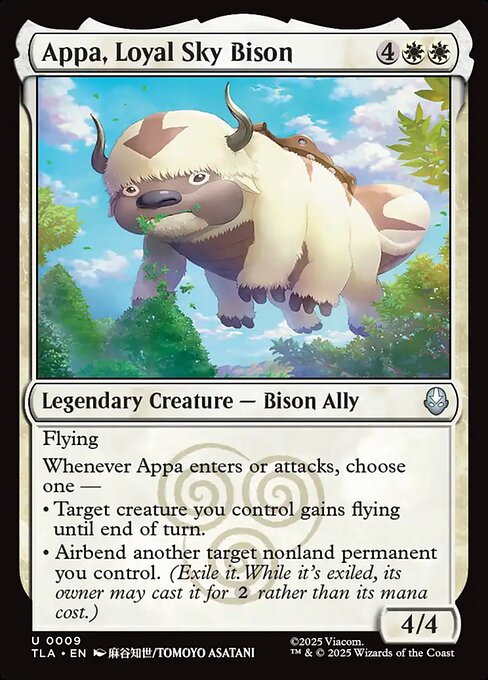 Dragon // Food - 9 Token - MTG: Avatar The Last Airbender (TLA)