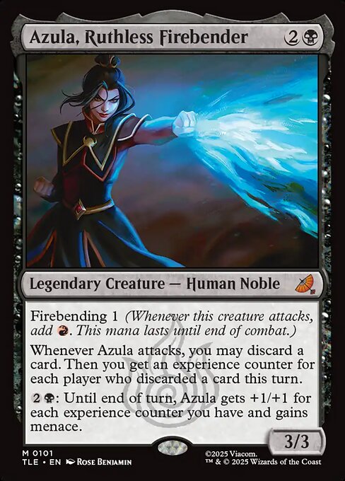 Azula, Ruthless Firebender - 101 Foil - MTG: Avatar Eternal (TLE)