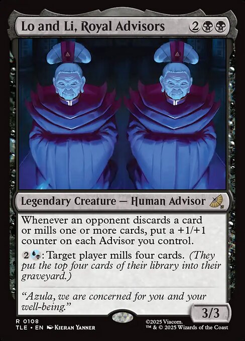 Lo and Li, Royal Advisors - 108 Foil - MTG: Avatar Eternal (TLE)