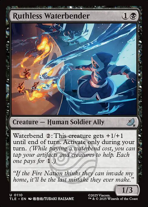 Ruthless Waterbender - 110 Foil - MTG: Avatar Eternal (TLE)
