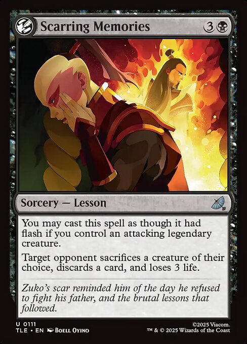 Scarring Memories - 111 Foil - MTG: Avatar Eternal (TLE)