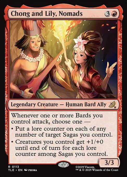Chong and Lily, Nomads - 113 - MTG: Avatar Eternal (TLE)