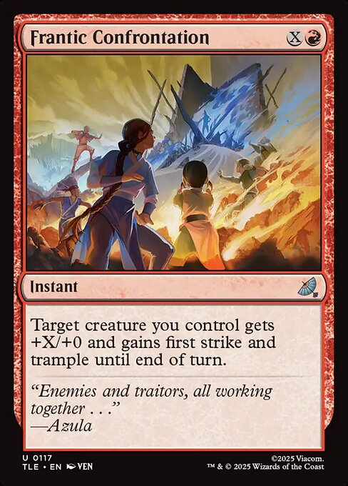 Frantic Confrontation - 117 Foil - MTG: Avatar Eternal (TLE)