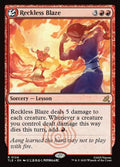 Reckless Blaze - 124 Foil - MTG: Avatar Eternal (TLE)