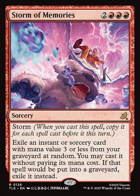Storm of Memories - 126 Foil - MTG: Avatar Eternal (TLE)