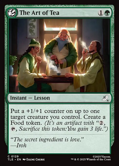 The Art of Tea - 129 Foil - MTG: Avatar Eternal (TLE)