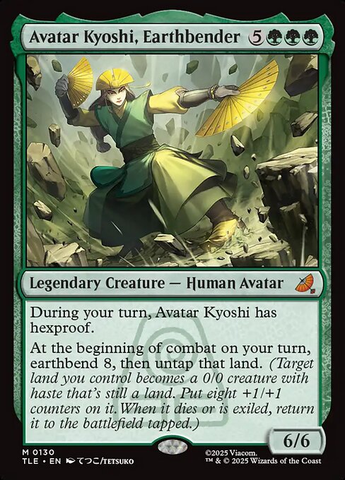 Avatar Kyoshi, Earthbender - 130 Foil - MTG: Avatar Eternal (TLE)