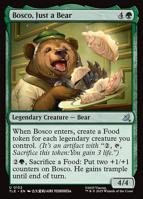 Bosco, Just a Bear - 132 - MTG: Avatar Eternal (TLE)