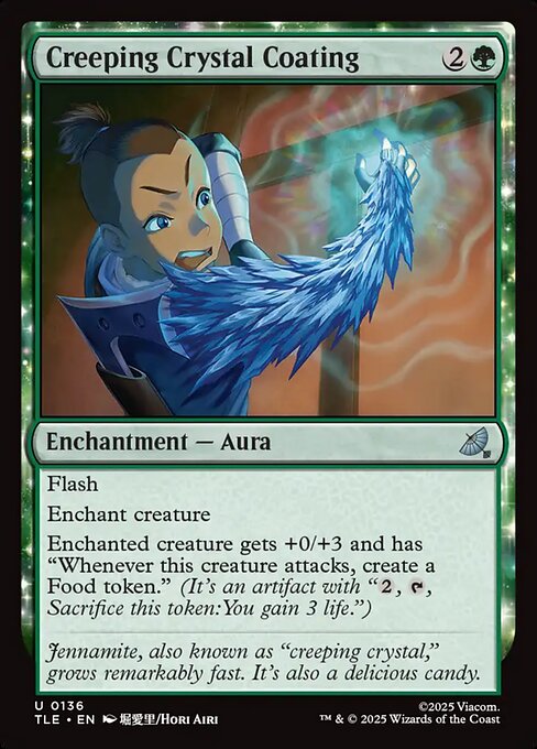 Creeping Crystal Coating - 136 - MTG: Avatar Eternal (TLE)
