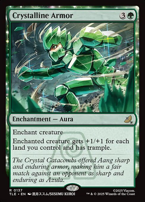 Crystalline Armor - 137 Foil - MTG: Avatar Eternal (TLE)