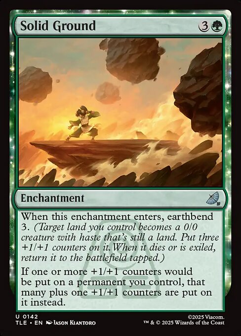 Solid Ground - 142 Foil - MTG: Avatar Eternal (TLE)