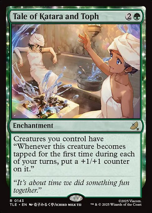 Tale of Katara and Toph - 143 Foil - MTG: Avatar Eternal (TLE)