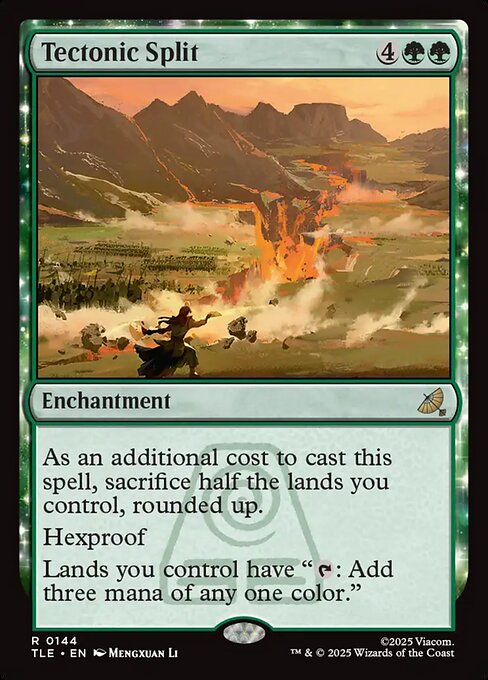 Tectonic Split - 144 Foil - MTG: Avatar Eternal (TLE)