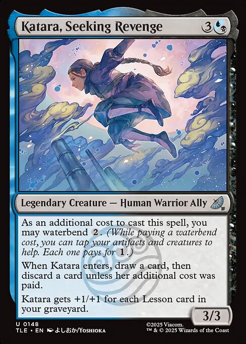 Katara, Seeking Revenge - 148 - MTG: Avatar Eternal (TLE)