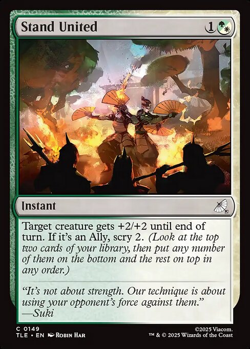 Stand United - 149 Foil - MTG: Avatar Eternal (TLE)