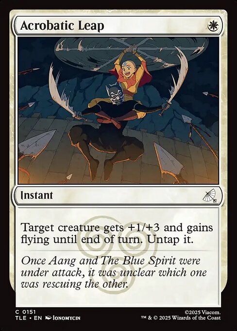 Acrobatic Leap - 151 - MTG: Avatar Eternal (TLE)