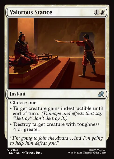 Valorous Stance - 154 Foil - MTG: Avatar Eternal (TLE)