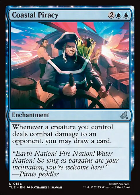 Coastal Piracy - 156 Foil - MTG: Avatar Eternal (TLE)