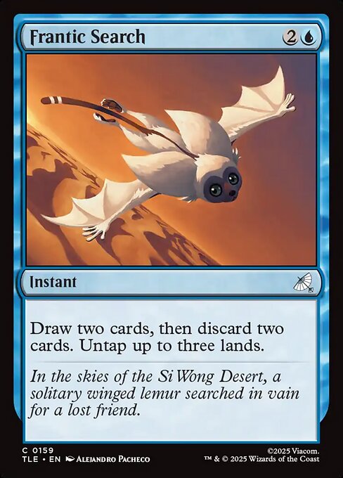 Frantic Search - 159 Foil - MTG: Avatar Eternal (TLE)