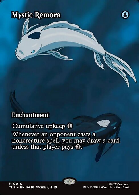 Mystic Remora - 16 Borderless - MTG: Avatar Eternal (TLE) PCL