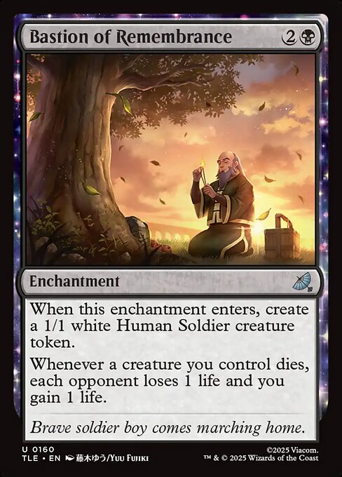 Bastion of Remembrance - 160 Foil - MTG: Avatar Eternal (TLE)