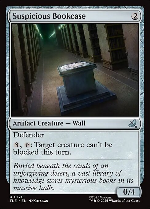 Suspicious Bookcase - 170 Foil - MTG: Avatar Eternal (TLE)