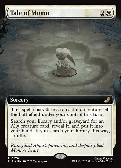 Tale of Momo - 176 Extended Art - MTG: Avatar Eternal (TLE)