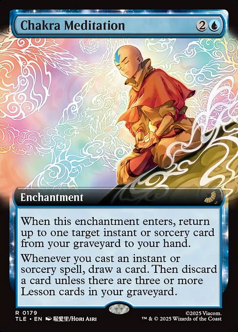 Chakra Meditation - 179 Extended Art Foil - MTG: Avatar Eternal (TLE)