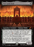 Fire Lord Ozai - 186 Extended Art Foil - MTG: Avatar Eternal (TLE)