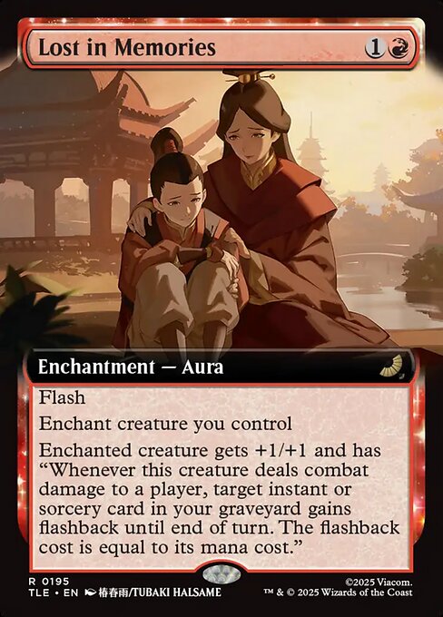Lost in Memories - 195 Extended Art - MTG: Avatar Eternal (TLE)