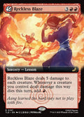 Reckless Blaze - 197 Extended Art Foil - MTG: Avatar Eternal (TLE)
