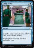 Deny Entry - 222 - MTG: Avatar Eternal (TLE)