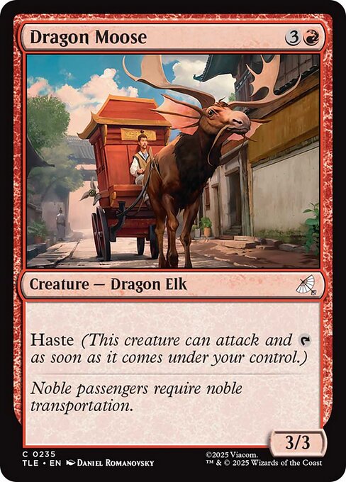 Dragon Moose - 235 Foil - MTG: Avatar Eternal (TLE)