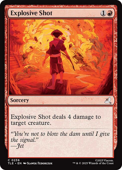 Explosive Shot - 236 Foil - MTG: Avatar Eternal (TLE)