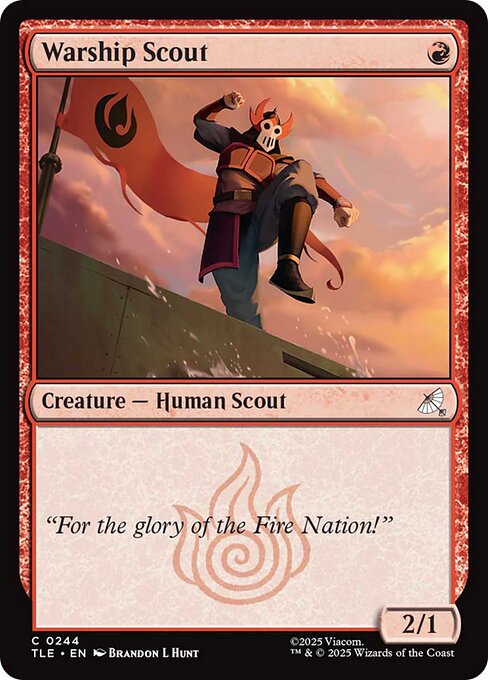 Warship Scout - 244 Foil - MTG: Avatar Eternal (TLE)