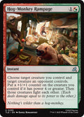 Hog-Monkey Rampage - 255 Foil - MTG: Avatar Eternal (TLE)