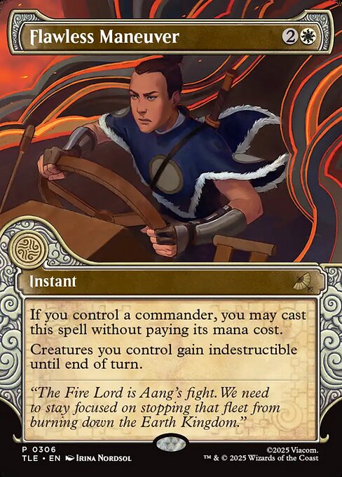 Flawless Maneuver - 306 Showcase - MTG: Avatar Eternal (TLE)