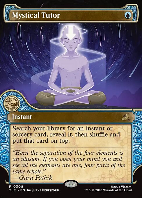 Mystical Tutor - 308 Showcase - MTG: Avatar Eternal (TLE)