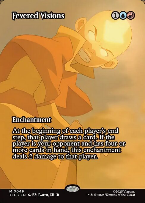 Fevered Visions - 49 Borderless - MTG: Avatar Eternal (TLE)