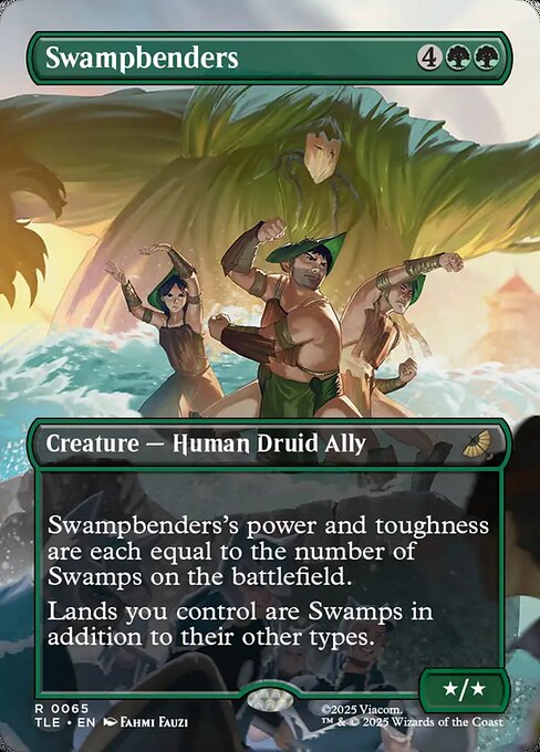 Swampbenders - 65 Borderless - MTG: Avatar Eternal (TLE)
