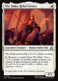 The Duke, Rebel Sentry - 76 Foil - MTG: Avatar Eternal (TLE)