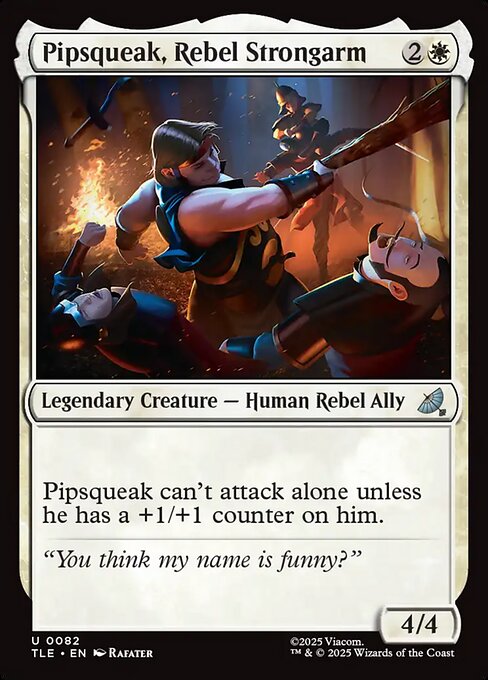 Pipsqueak, Rebel Strongarm - 82 Foil - MTG: Avatar Eternal (TLE)