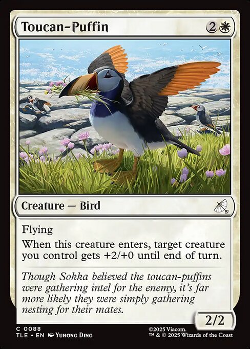 Toucan-Puffin - 88 Foil - MTG: Avatar Eternal (TLE)