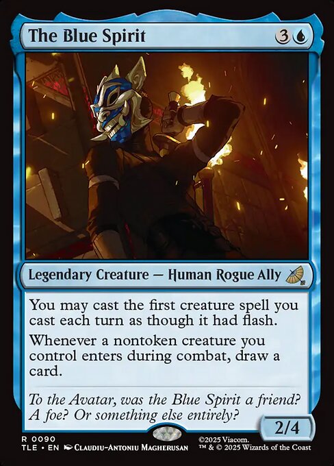 The Blue Spirit - 90 Foil - MTG: Avatar Eternal (TLE)
